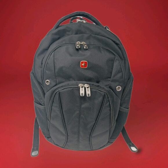Wenger Swissgear Scansmart Laptop Backpack With Airflow Technology Black Large - Picture 1 of 10